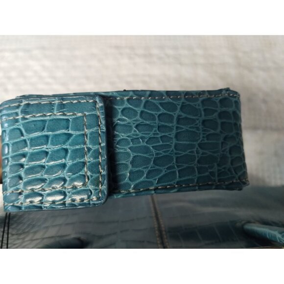 Nine West Women's Teal Purse/Handbag/Shoulder Bag SKU 2623 - Picture 10 of 11